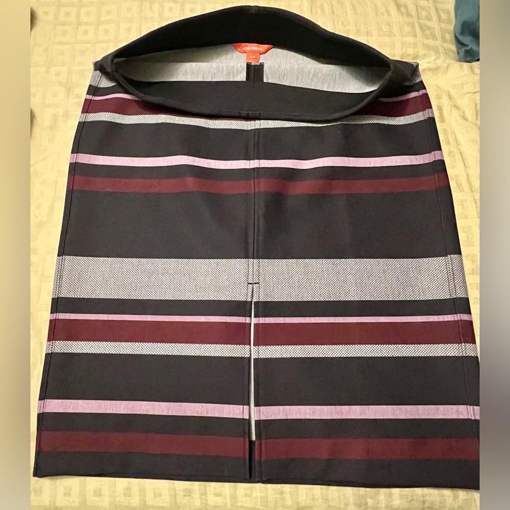 Joe Fresh Women's Size Medium Striped Pencil Skirt